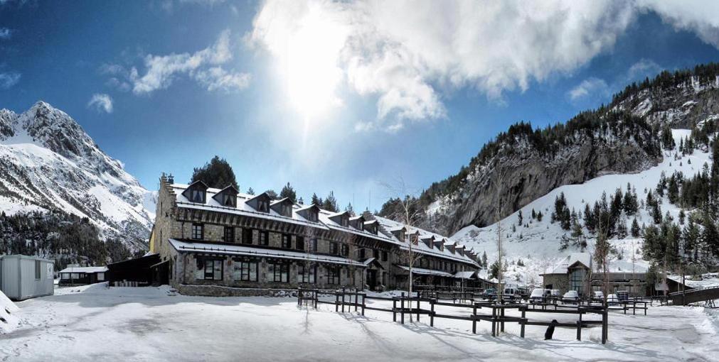 Hotel Hospital De Benasque Exterior foto